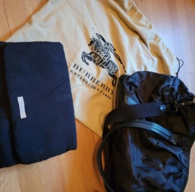 Burberry Diaper Bag, Nappy Black Nova Check, W/ Changing Pad & Dust Bag BR90354 - Image 1 of 4