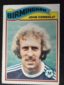 VINTAGE 1978 FOOTBALL CARDS - SINGLE CARD NO.182 "JOHN CONNOLLY" - TOPPS INC.1978 - Bild 1 von 2