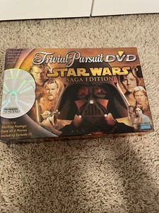 STAR WARS Saga Edition Trivial Pursuit DVD 2005 Board Game Trivia - Picture 1 of 6
