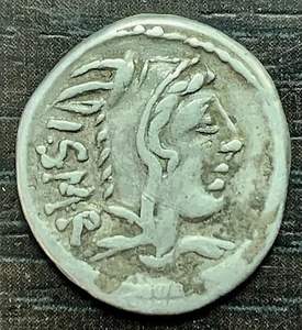 ROME - LUCIUS THORIUS BALBUS 105 AV JC - DENIER - Imagen 1 de 2