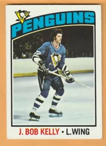 J. Bob Kelly Pittsburgh Penguins 1976-77 Topps #261 - Imagen 1 de 2