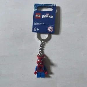 LEGO Marvel Comics Spider-Man ~ Spider-Ham Minifigure Keychain 854077 - NEW - Picture 1 of 2