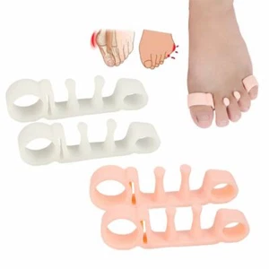 Foot Toes Separators Gel Toe Bunion Corrector Shield Orthopedic Braces Correct - Picture 1 of 14