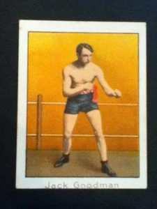 Tarjeta de boxeo de tabaco T220 de alta calidad Sharp Jack Goodman - Imagen 1 de 2