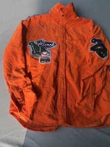 H&M Clerck Baseball Jacke Orange Gr. Medium - Bild 1 von 11