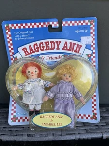 Juego de muñecas Kenner # 70112 vintage clásico Raggedy Ann & Annabel Lee 1997 juego nuevo con etiquetas - Imagen 1 de 5