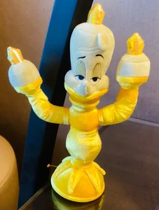 Disney Store Lumiere Plush Beauty & the Beast Candle Holder Toy - Picture 1 of 5