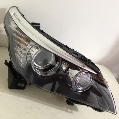 2008-2010 BMW E60 E61 528i 535i Right PASSENGER Side Xenon HID Headlight OEM - Изображение 1 из 4