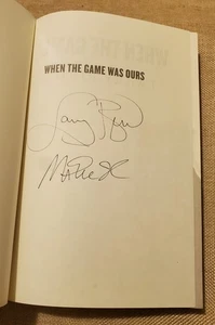 When The Game Was Ours - SIGNED 2X Magic Johnson AND Larry Bird 2009 1st print  - Bild 1 von 5