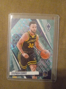 2023-24 Panini Phoenix - Stephen Curry #174 Teal Lazer Golden State Warriors - Picture 1 of 4
