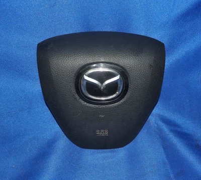 Conjunto de bolsa de aire para volante de conductor Mazda CX-9 OEM negro con garantía Foto 1 de 4