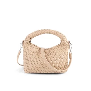 Small Hand Woven Handbags for Women Shoulder Crossbody Bag Girls Purses Cassu... - Picture 1 of 8