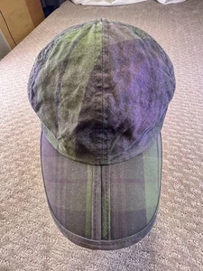 Gorra Allen Edmonds ajustada para hombre grande verde reloj negro a cuadros oreja solapa invierno - Imagen 1 de 13