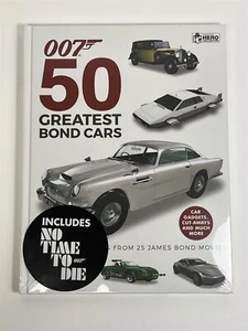 James Bond 007 50 Greatest Bond Cars Hardback Book Eaglemoss 51995 - Picture 1 of 3