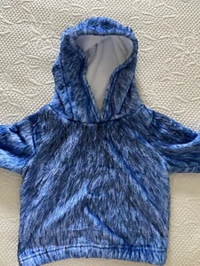 Kids Grizzy & Lemmings Style Hooded Pullover W/ Ears Warm & Fuzzy Size: Small - Picture 1 of 5