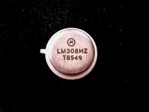 LM308HZ - Motorola Op Amp (DIP Socket optional extra) LM308 - Proco Rat (TO-99) - Picture 1 of 7