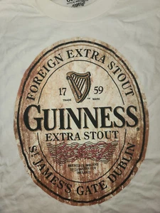 Camiseta Guinness Foreign Extra Stout BEIGE Adulto - Imagen 1 de 1