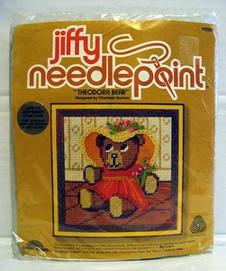 Kit de punta de aguja Jiffy "Oso Theodora" diseñado por Charlene Gerrish - Imagen 1 de 1