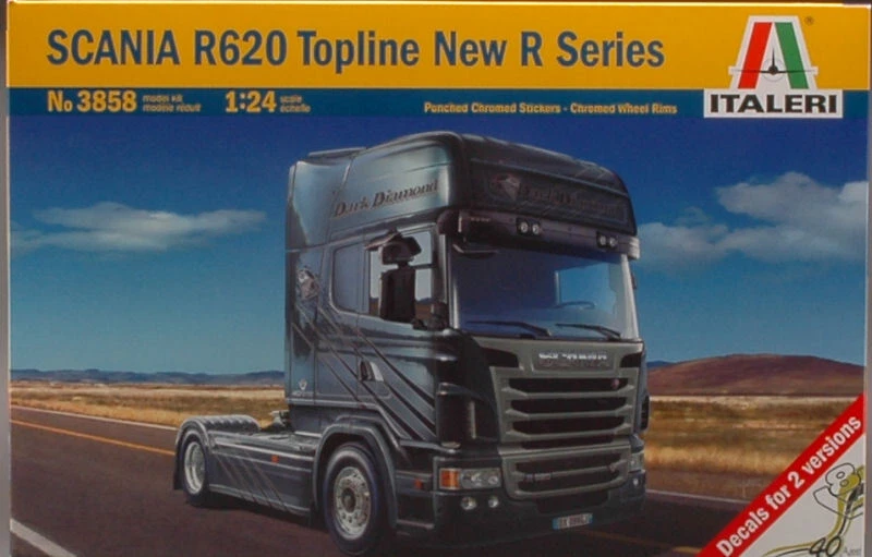 Scania R 620 Topline New R Series Camion Truck Plastic Kit 1:24 Model ITALERI - Immagine 1 di 1