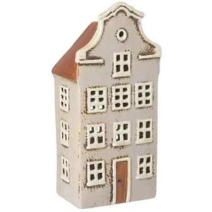 Charming Ceramic House Lantern LED Tea Light Candle Holder 16cm Free Delivery - Picture 1 of 2