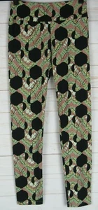 LuLaRoe Talla Única OS Disney Leggings Verde Lima con Orejas de Minnie Negras Nuevas - Imagen 1 de 3