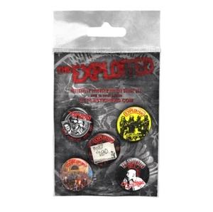 THE EXPLOITED BUTTON BADGE SET 2 by EXPLOITED, THE Badge Pack  PHBADGE198 - Bild 1 von 1