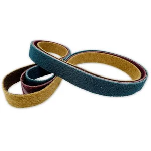 Cinturones de lijado acondicionadores de superficies no tejidas de 2 x 72 pulgadas - gruesas, medianas, finas - Imagen 1 de 1