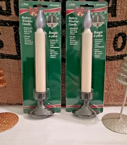 FPC1205A batteriebetriebener LED Fensterkerze Dämmerung bis Morgengrauen Lichtsensor - 2er-Pack - Bild 1 von 7