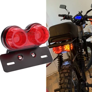 For Onyx RCR Motorcycle LED Tail Brake Turn Signal Light + License Plate Bracket - Picture 1 of 13