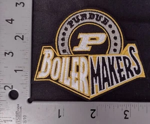 UNIVERSITY STATE of INDIANA  PURDUE BOILER MAKERS COLLEGE PATCH - Picture 1 of 3