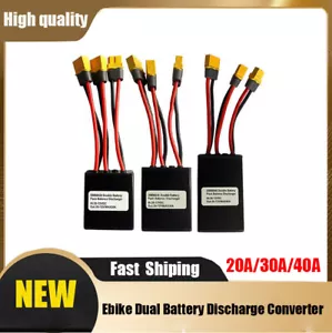 20V-72V 20A /30A /40A Ebike Dual Battery Discharge Converter Adapter Module SDE - Bild 1 von 20