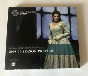 San Francisco Opera 2008-09 Season Preview 2 CD Set David Gockley Sampler - Picture 1 of 6