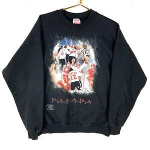 Vintage Team Canada Hockey Sweatshirt XL 1997 Paul Henderson 90s - Picture 1 of 4