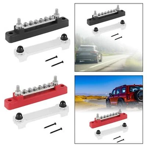 Power Distribution Block Sturdy 6 Terminal Bus Bars for Ships RV - Picture 1 of 12