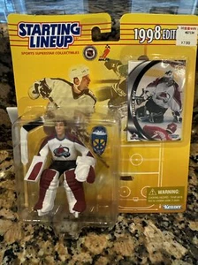 1998 NHL Starting Lineup Patrick Roy Colorado Avalanche Action Figure HOF NIP - Imagen 1 de 6