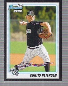 2010 Bowman Chrome Prospects #BCP78 Curtis Petersen