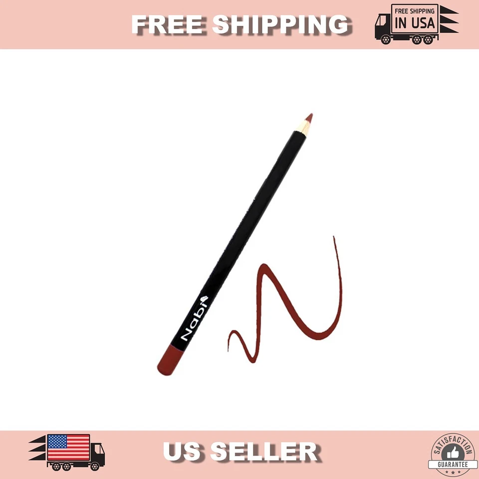 Nabi Lip Liner Pencil - Choose 1 Color from 7 Shades - 7.5" Waterproof Makeup - Image 1 of 1