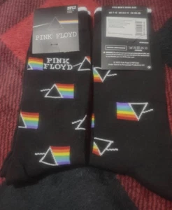 PINK FLOYD - Men's crew socks - size 7-12 - NWT - FREE SHIPPING - Picture 1 of 1