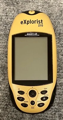 Magellan eXplorist 210 Handheld GPS Unit -Waterproof -Hiking -Geocache -Portable - Image 1 of 4