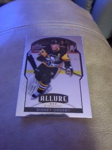 2020-21 SIDNEY CROSBY UPPER DECK ALLURE UD #70 BASE CARD PENGUINS PWE
