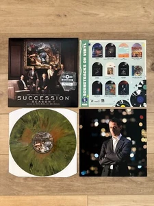 RARE - Succession - Season 1 Soundtrack - Lucky #777/1000 Money Green Vinyl - Picture 1 of 6