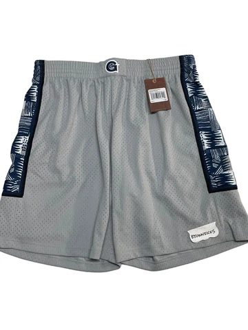 Georgetown Hoyas Mitchell & Ness Grey Swingman Basketball Shorts Men’s Size 2XL Cover