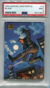 Marvel Masterpieces Blade #12 1994 clasificado PSA 9 como nuevo The Daywalker - Imagen 1 de 1