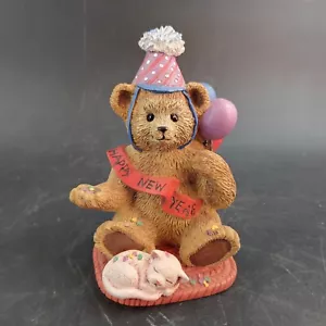 Danbury Mint Calendar Teddy Bear Figure, Limited Edition OBO : JANUARY - Picture 1 of 5