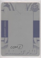 2017 Leaf Men Jumbo Pad Printing Plate Black 1/1 Henrik Lundqvist #JP-06 HOF ic3