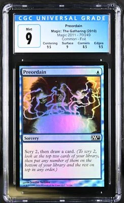 PREORDAIN 2011 Core Set Foil C CGC 9 MTG [Nostalgium] - Image 1 of 2