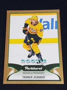 Tanner Jeannot 2021-22 Parkhurst Gold Rookie Parallel Predators RC #304 - Picture 1 of 2