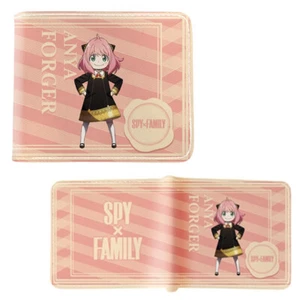 ANYA FORGER STYLE A Spy x Family 4 in. Bi Fold Wallet (Foja Anime Credit Card) - Picture 1 of 2