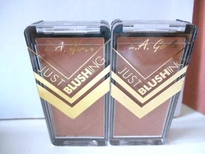 Lote de 2 L.A. Girl Just Blushing Powder Singles #GBL482 Just Bare SELLADO Foto 1 de 3