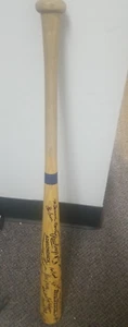 VINTAGE 1980's RAWLINGS BASEBALL BAT SIGNED BY ABOUT 30 MLB/HOF STARS, ROBINSON - Picture 1 of 12